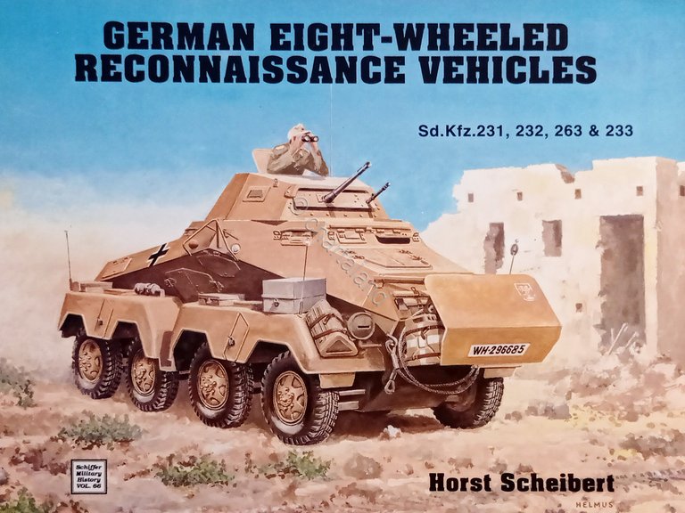 H. Scheibert - German eight-wheeled reconnaissance vehicles - ed. 1993