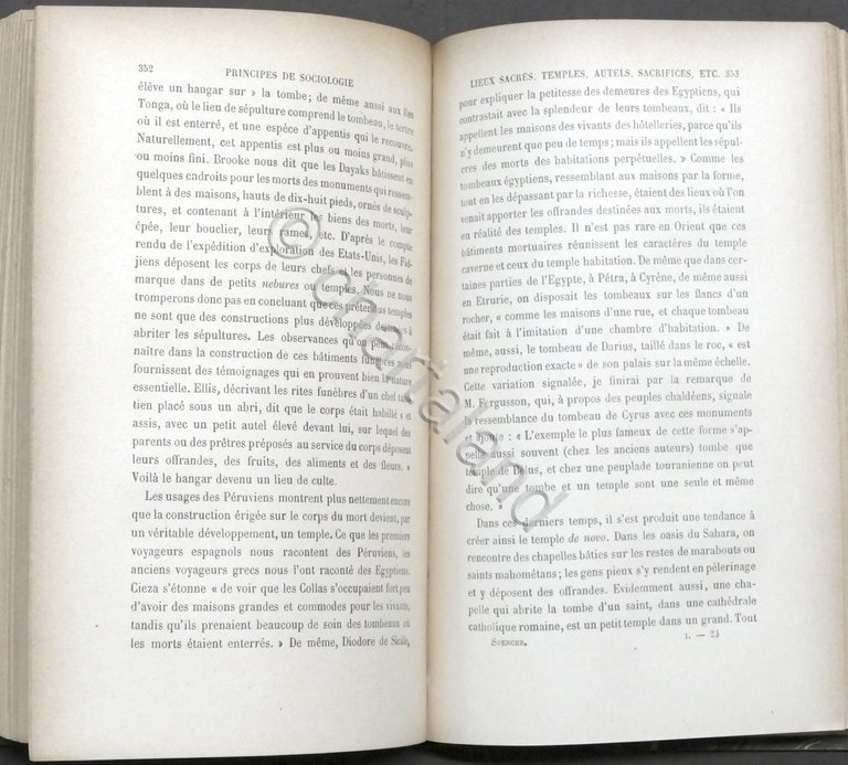 Herbert Spencer - Principes de Sociologie - Opera completa - …