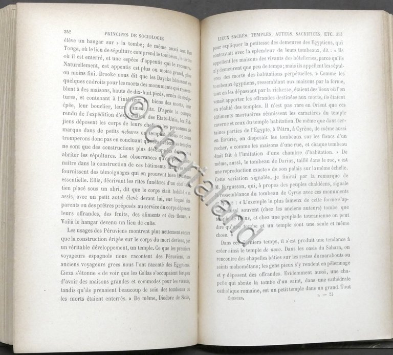 Herbert Spencer - Principes de Sociologie - Opera completa - …