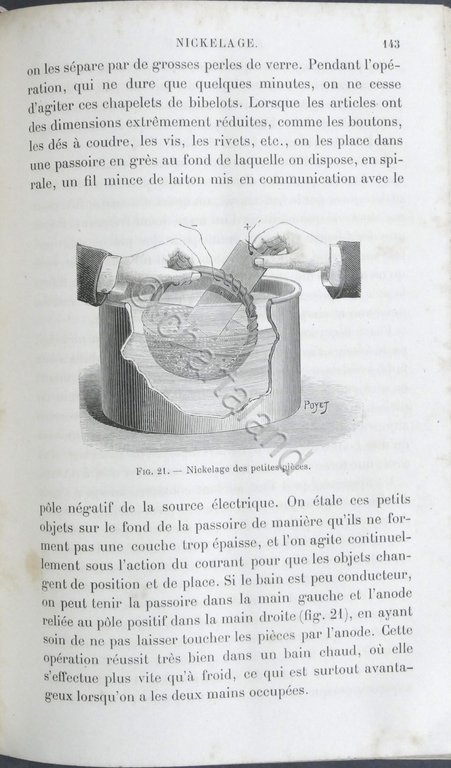 Hippolyte Fontaine - Electrolyse: renseignements pratiques - ed. 1885