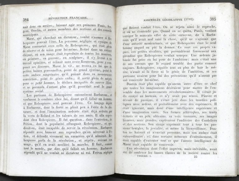 Histoire de la Revolution francaise par M. A. Thiers Opera …