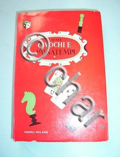 Hobby - Gelli - Giochi e passatempi - Hoepli Ed. …