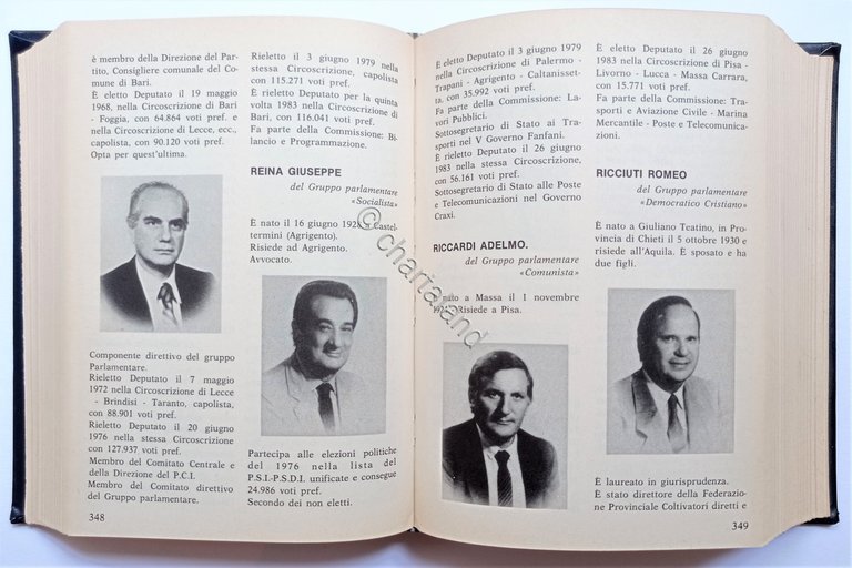 I Deputati e Senatori del Nono Parlamento Repubblicano - ed. …