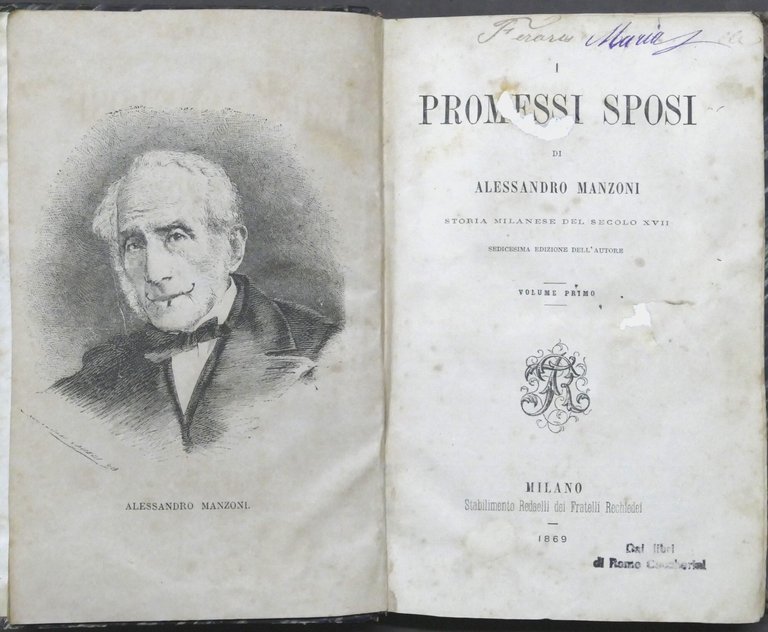 I promessi sposi di Alessandro Manzoni - Opera completa - …