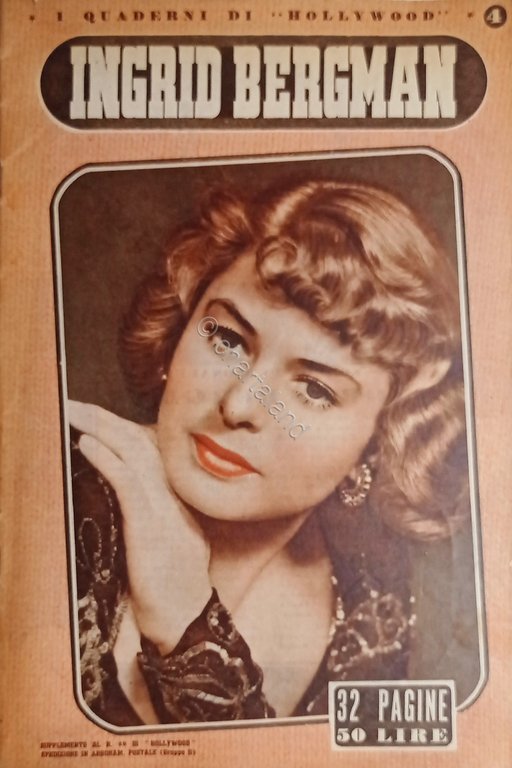I Quaderni di Hollywood N. 4 - Ingrid Bergman - … | Immagine Gallery 2