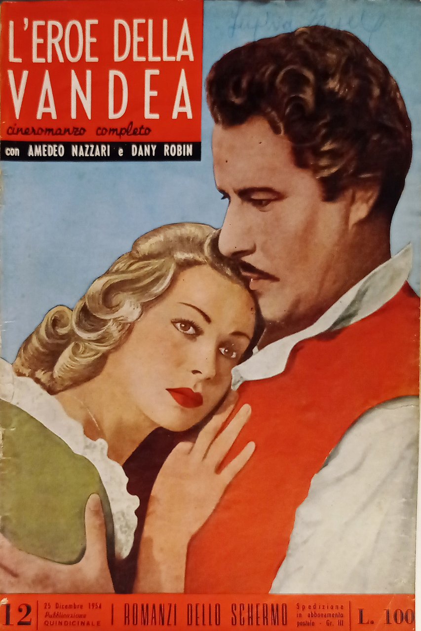 I Romanzi dello Schermo N. 12 - 1954 L'eroe della …