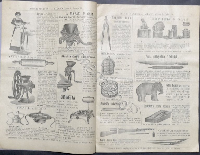 Il Commercio Illustrato n. 468 ed. Romeo Mangoni - Catalogo …