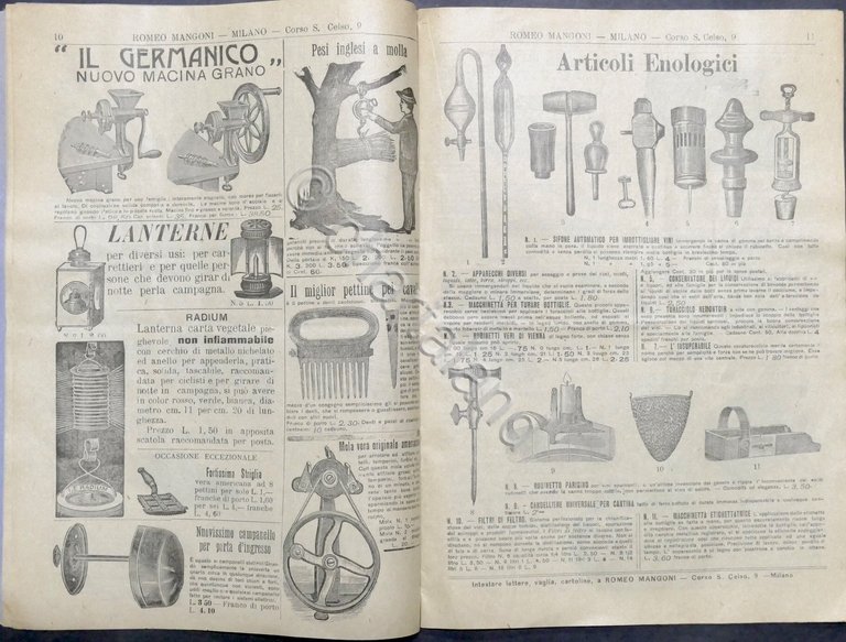 Il Commercio Illustrato n. 468 ed. Romeo Mangoni - Catalogo …