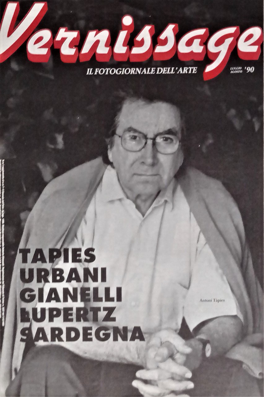 Il Fotogiornale dell'Arte - Vernissage - Luglio/Agosto 1990 Antoni Tàpies