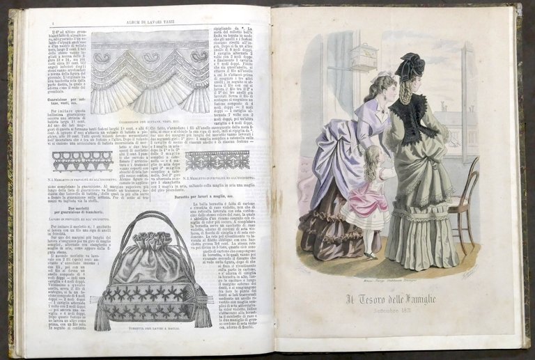 Il Giornale delle Famiglie - Giornale di mode, lavori femminili …