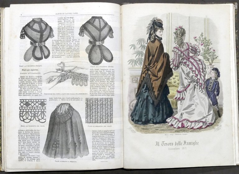Il Giornale delle Famiglie - Giornale di mode, lavori femminili …