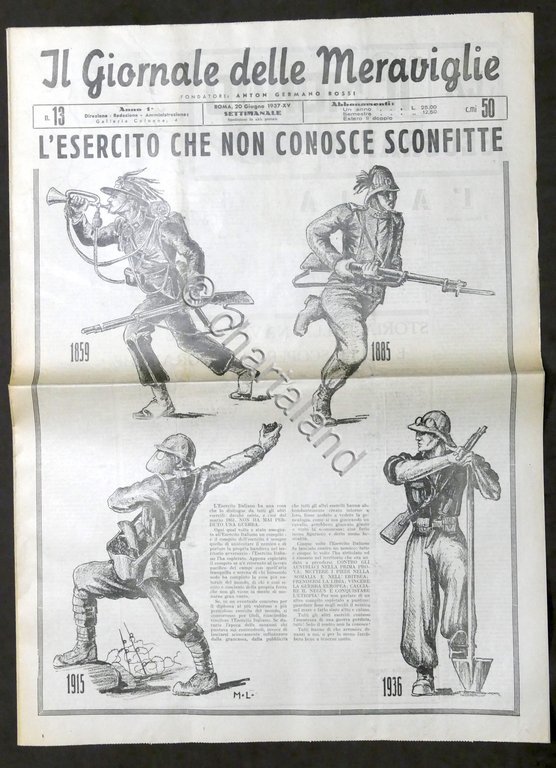 Il Giornale delle Meraviglie N. 13 - L'esercito che non … | Immagine Gallery 2