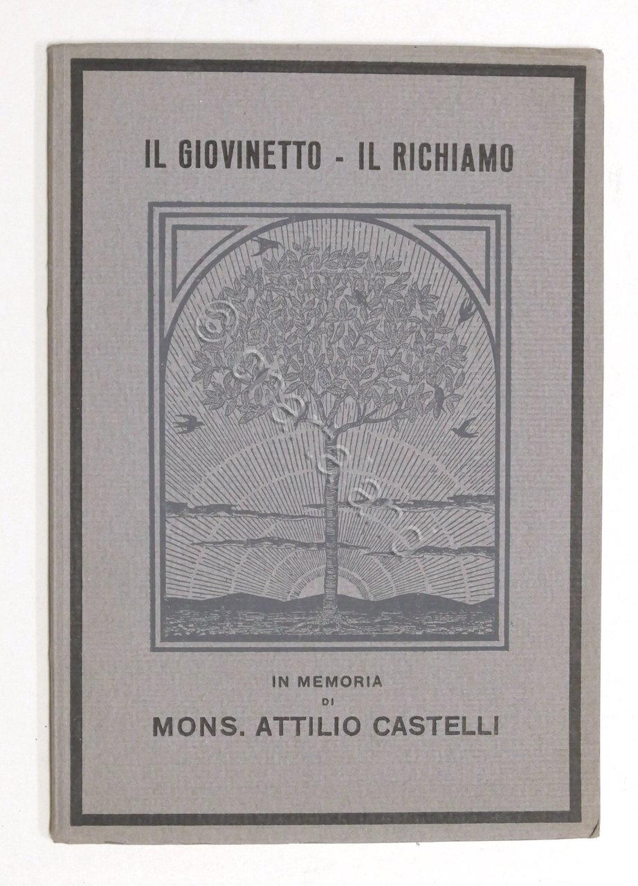 Il Giovinetto - Il Richiamo - In memoria di Mons. …