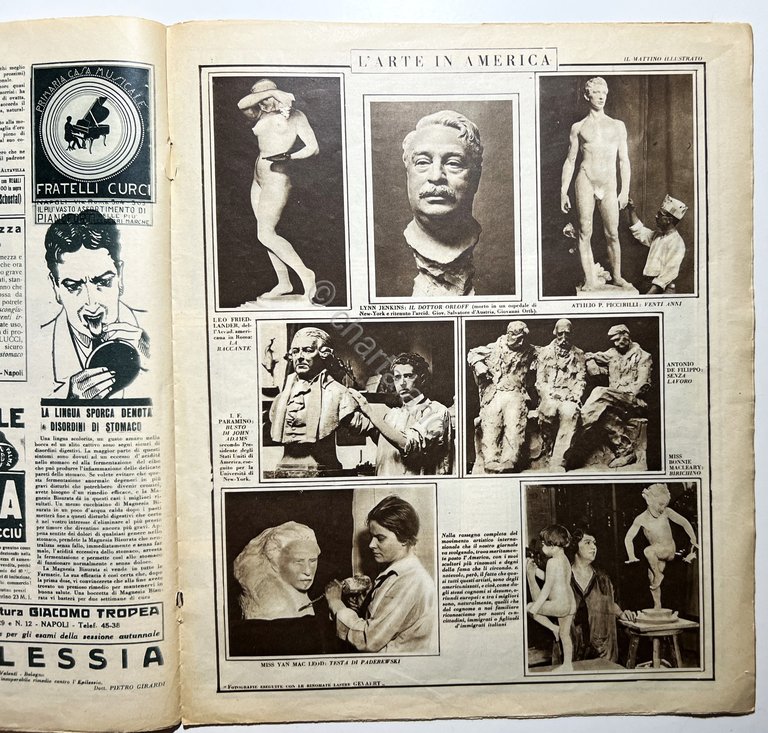 Il Mattino Illustrato N. 26 - 1924 Le truppe federali …