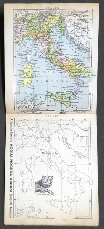 Il Piccolo Geografo - Atlantino con cartine mute - Omaggio …