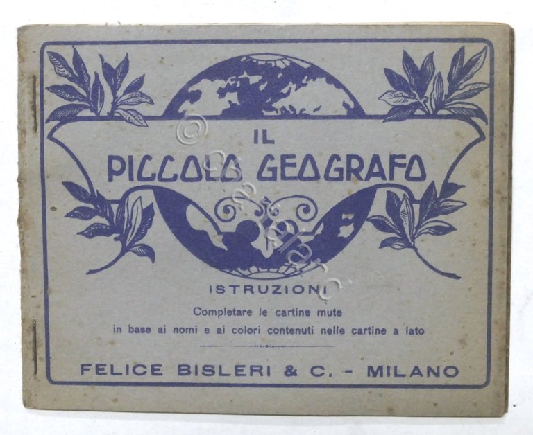 Il Piccolo Geografo - Atlantino con cartine mute - Omaggio …