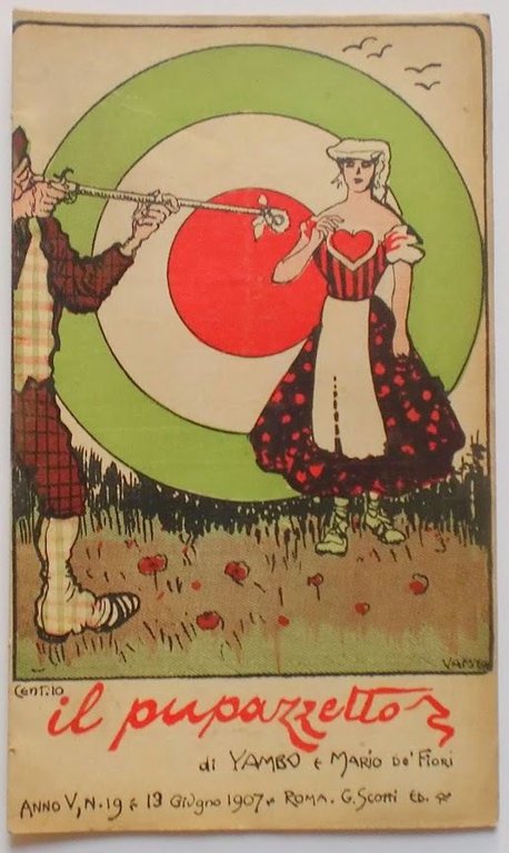 Il Pupazzetto - Rivista mensile illustrata di Yambo - Anno V - N°19 - 1907