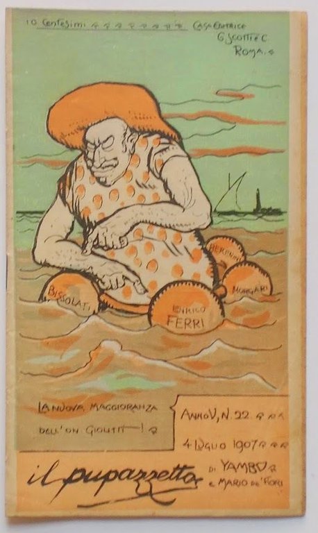 Il Pupazzetto - Rivista mensile illustrata di Yambo - Anno V - N°22 - 1907