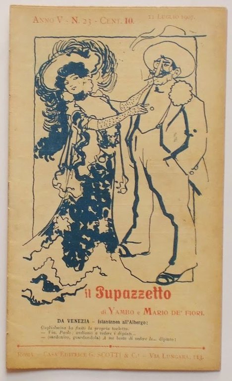 Il Pupazzetto - Rivista mensile illustrata di Yambo - Anno V - N°23 - 1907