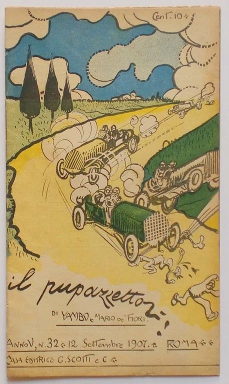 Il Pupazzetto - Rivista mensile illustrata di Yambo - Anno V - N°32 - 1907