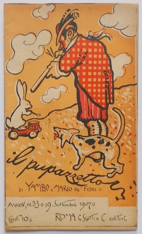 Il Pupazzetto - Rivista mensile illustrata di Yambo - Anno V - N°33 - 1907