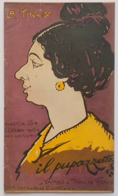 Il Pupazzetto - Rivista mensile illustrata di Yambo - Anno V - N°35 - 1907