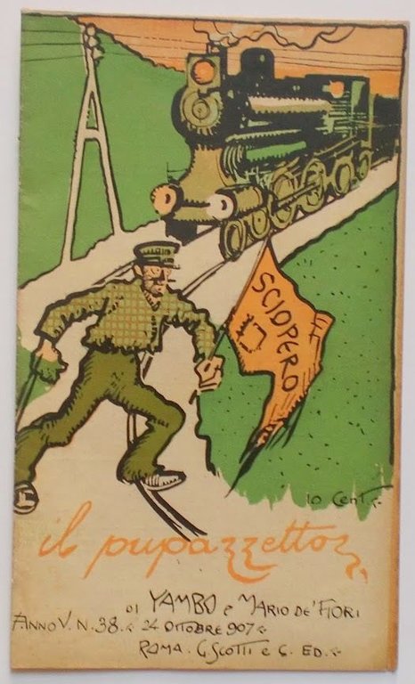 Il Pupazzetto - Rivista mensile illustrata di Yambo - Anno V - N° 38 - 1907
