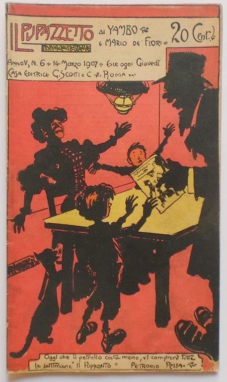 Il Pupazzetto - Rivista mensile illustrata di Yambo - Anno V - N°6 - 1907