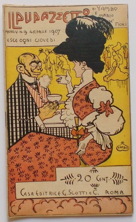 Il Pupazzetto - Rivista mensile illustrata di Yambo - Anno V - N°9 - 1907
