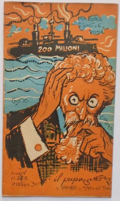 Il Pupazzetto Rivista mensile illustrata di Yambo - Anno V - N° 38 - 1907