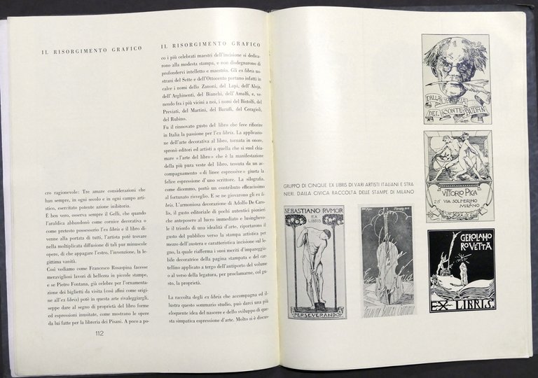 Il Risorgimento Grafico Rivista arte grafica pubblicità N. 3 - …