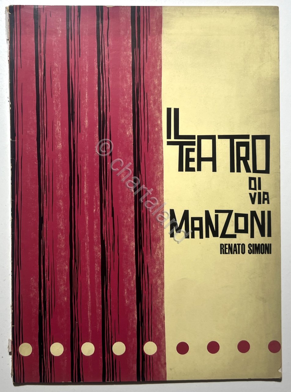 Il Teatro di Via Manzoni - Renato Simoni - Programma … | Immagine principale