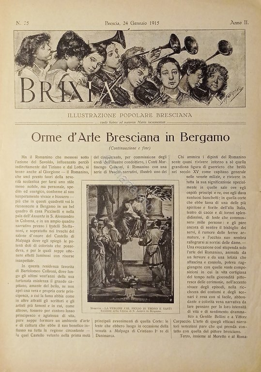 Illustrazione Popolare Bresciana - Brixia N. 25 - 1915 - … | Immagine Gallery 6