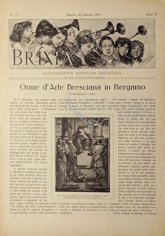 Illustrazione Popolare Bresciana - Brixia N. 25 - 1915 - … | Immagine Gallery 5