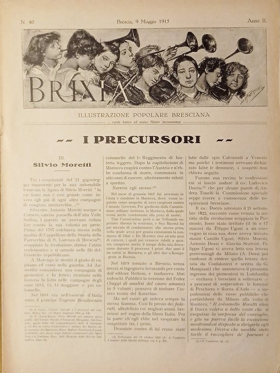 Illustrazione Popolare Bresciana - Brixia N. 40 - 1915 - … | Immagine Gallery 3
