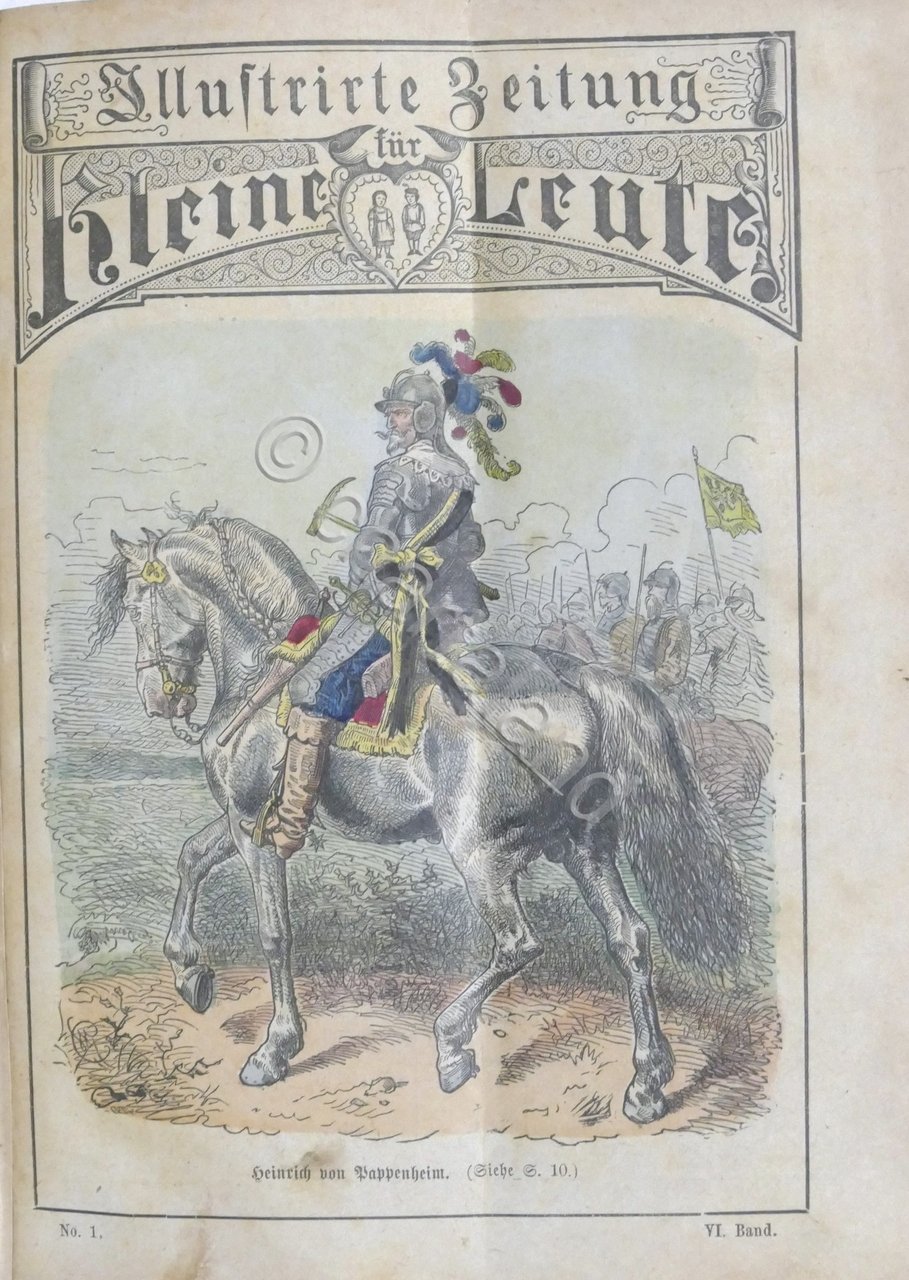 Illustrirte Zeitung fur kleine Leute - VI Band - 1880 … | Immagine principale