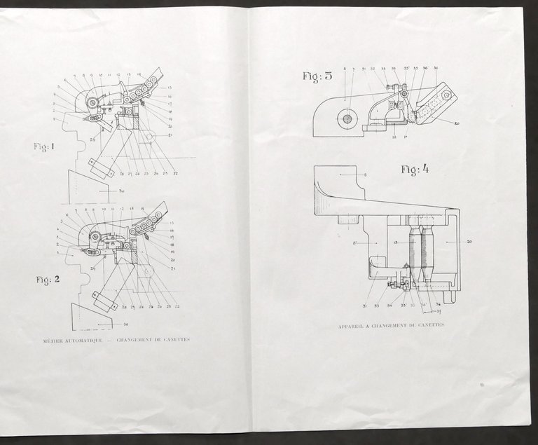Industria Tessile - Le metier a tisser Diederichs changement automatique …