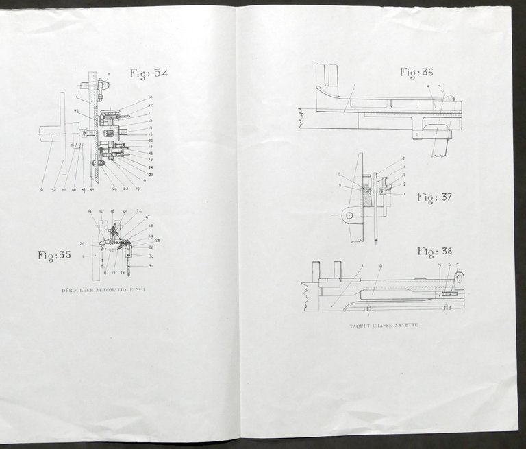 Industria Tessile - Le metier a tisser Diederichs changement automatique …