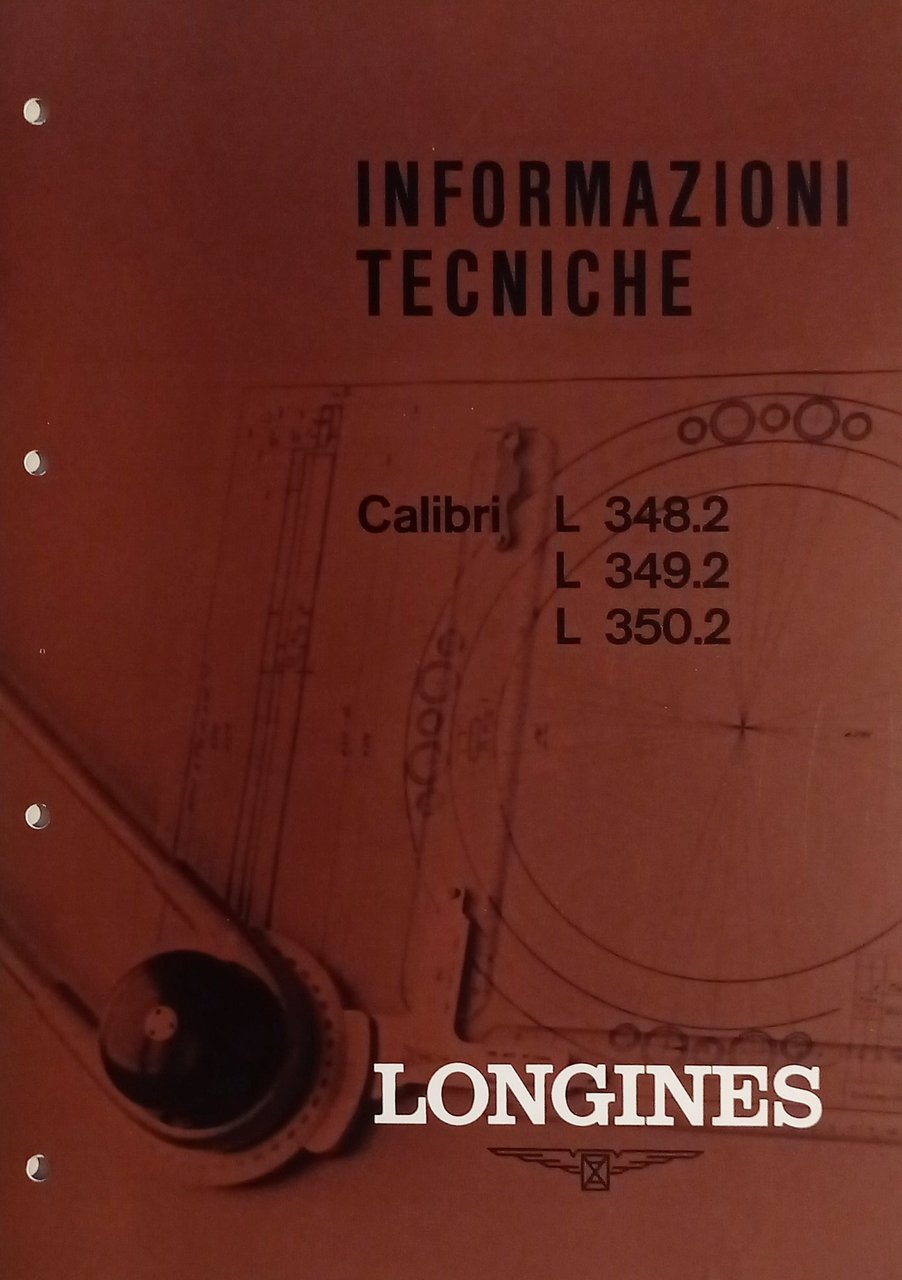 Informazioni Tecniche Longines - Calibri L 348.2 L 349.2 L … | Immagine principale