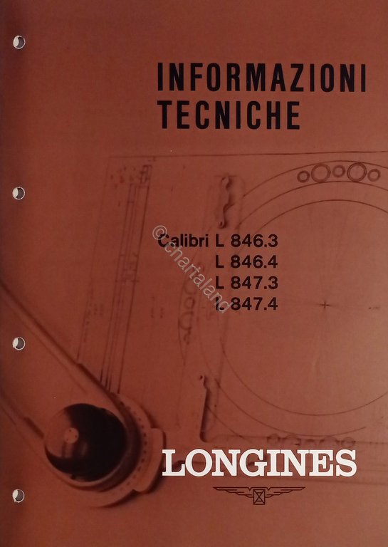 Informazioni Tecniche Longines - Calibri L 846.3 L 846.4 L … | Immagine Gallery 2