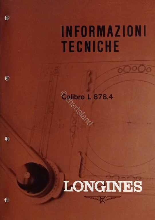 Informazioni Tecniche Longines - Calibro L 878.4 - ed. 1975 | Immagine Gallery 2