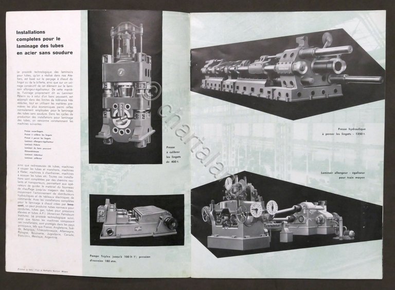 Innocenti - Division mecanique - Bulletin n. 107 - anni …