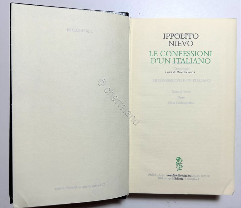 Ippolito Nievo - Le Confessioni d'un Italiano - ed. 1981 … | Immagine Gallery 6