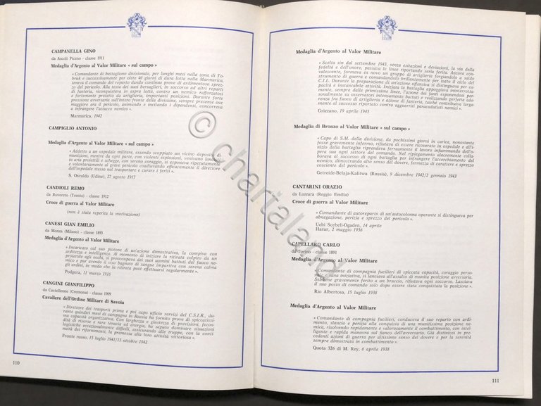 Istituto Nastro Azzurro - Albo d'Oro Azzurri Federazione Prov. di …