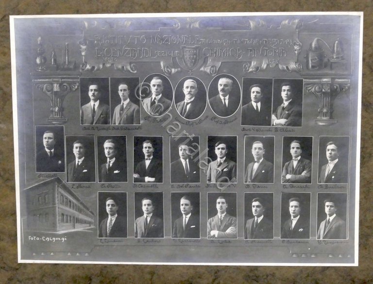 Istituto Nazionale di Chimica e Tintoria (Prato) - Fotografia licenziandi …