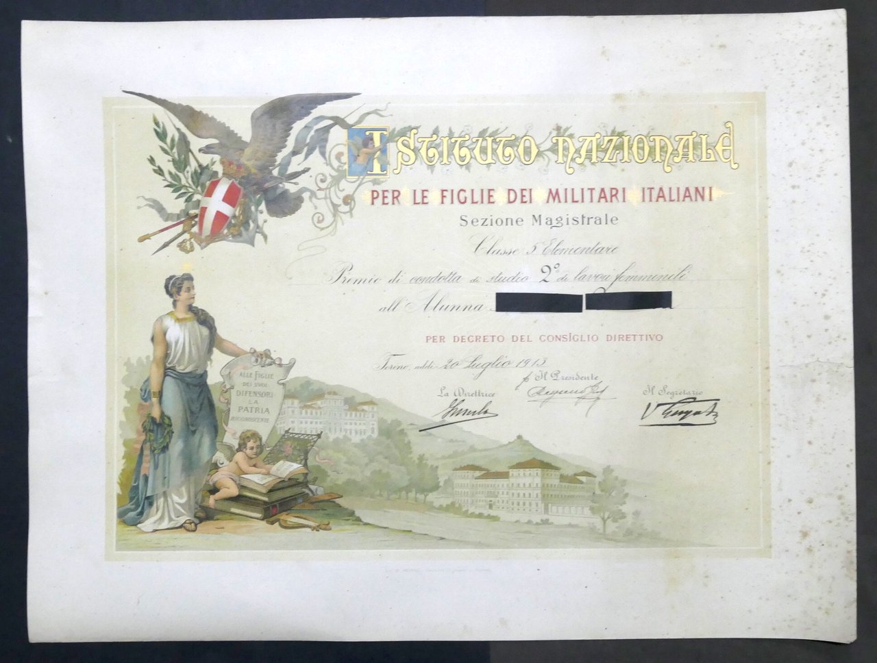 Istituto Nazionale Figlie Militari Italiani - Premio di studio - …