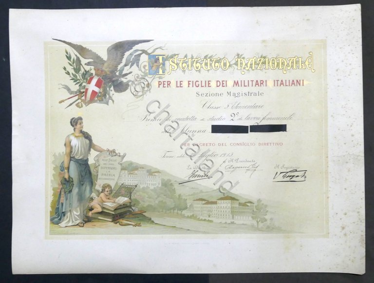 Istituto Nazionale Figlie Militari Italiani - Premio di studio - …