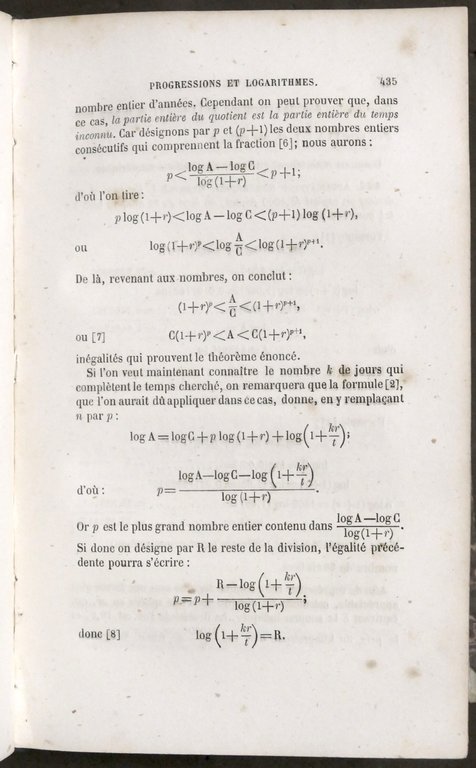 J. Bertrand - Traité d'algebre - Opera completa - ed. … | Immagine Gallery 4