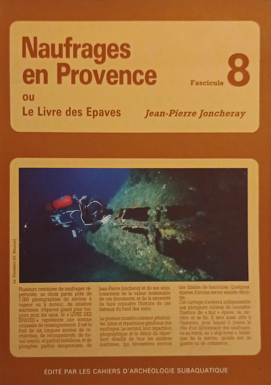 J. P. Joncheray - Naufrages en Provence ou Le Livre …
