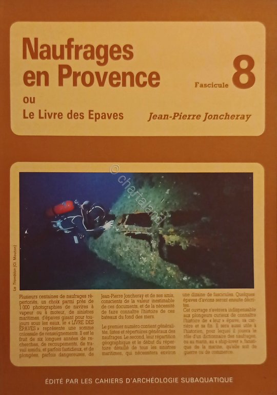 J. P. Joncheray - Naufrages en Provence ou Le Livre …
